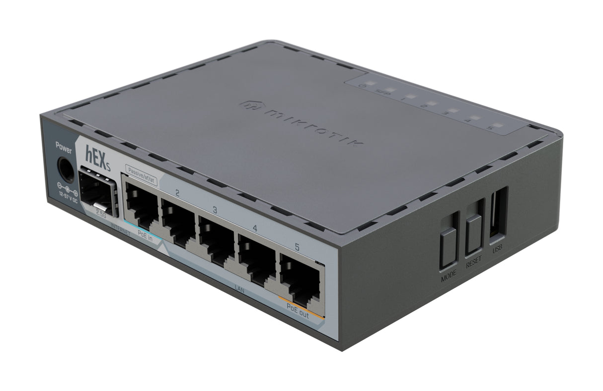 Mikrotik E60IUGS kabelforbundet router Gigabit Ethernet Sort