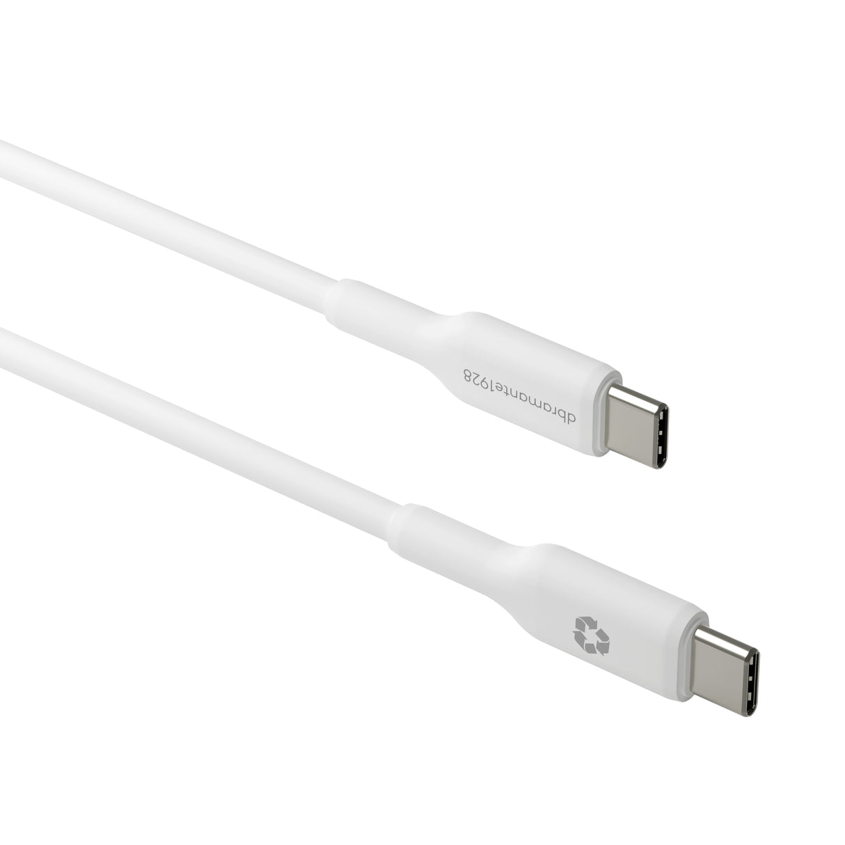 Dbramante Re-charge Cable - USB-C to USB-C - White (1m)