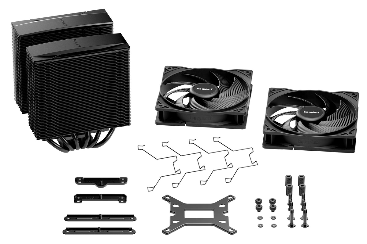 be quiet! Pure Rock Pro 3 Processor-køler Intel/AMD 1-pack Sort 120 mm