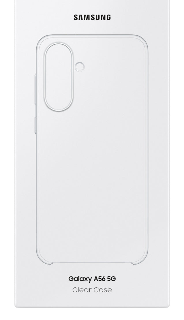 Samsung EF-QA566 mobiltelefon etui 17 cm (6.7") Cover Transparent