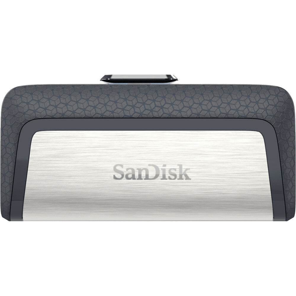 SanDisk Ultra Dual Drive USB Type-C USB-nøgle 128 GB USB Type-A / USB Type-C 3.2 Gen 1 (3.1 Gen 1) Sort, Sølv