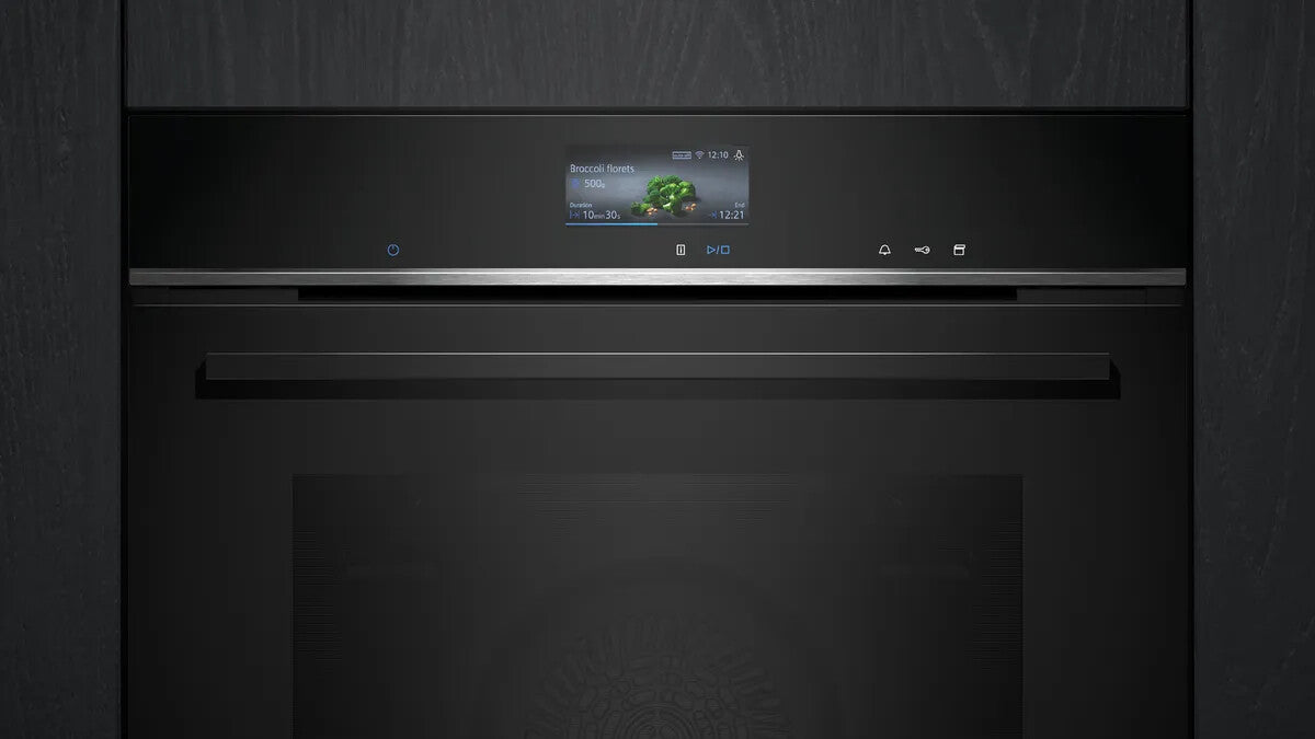 Siemens iQ700 HS736GDB1 ovn 71 L 3600 W Sort