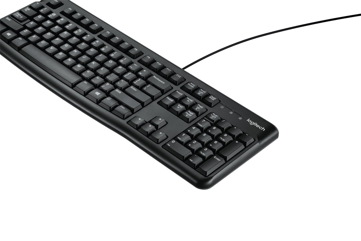 Logitech K120 for Business tastatur Kontor USB QWERTY US International Sort