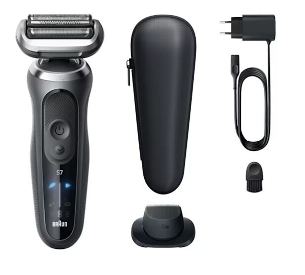 Braun Series 7 72-G1200s Folie shaver Trimmer Sort