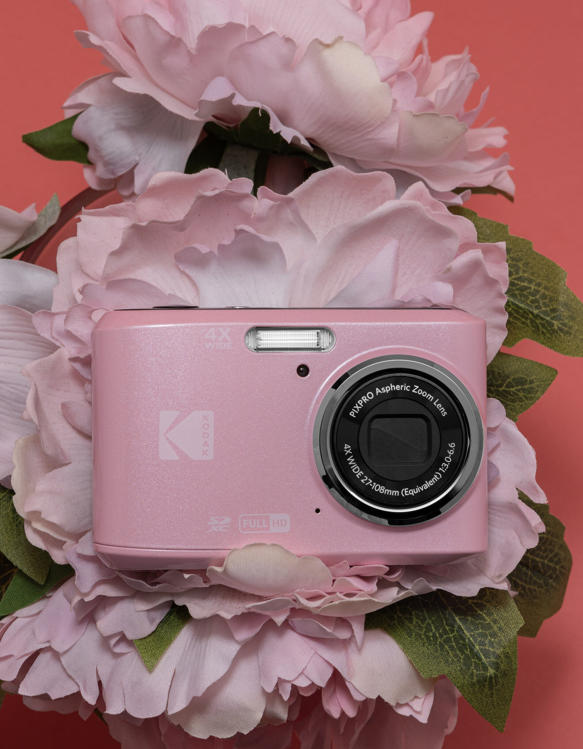 Kodak PIXPRO FZ45 1/2.3" Compact camera 16 MP CMOS 4608 x 3456 pixels Pink