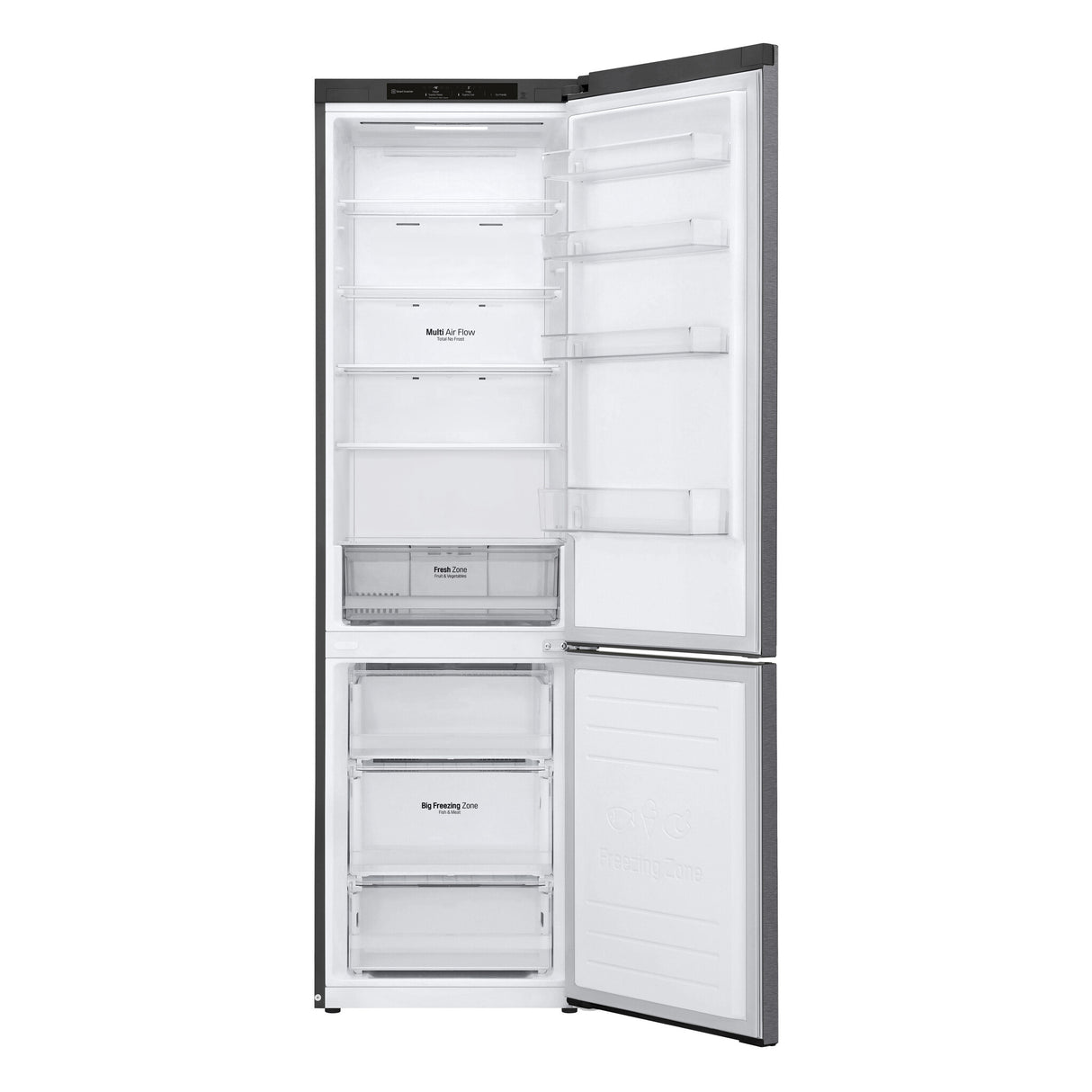 LG GBP32DSLZN Fritstående 341 L Grafit