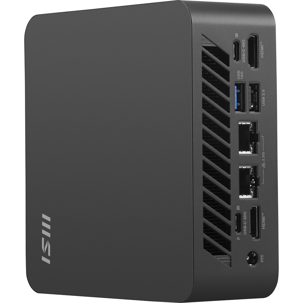 MSI Cubi AI 8M-008BEU USFF Sort 8645HS AMD SoC 5 GHz Indbyggede højttaler(e)