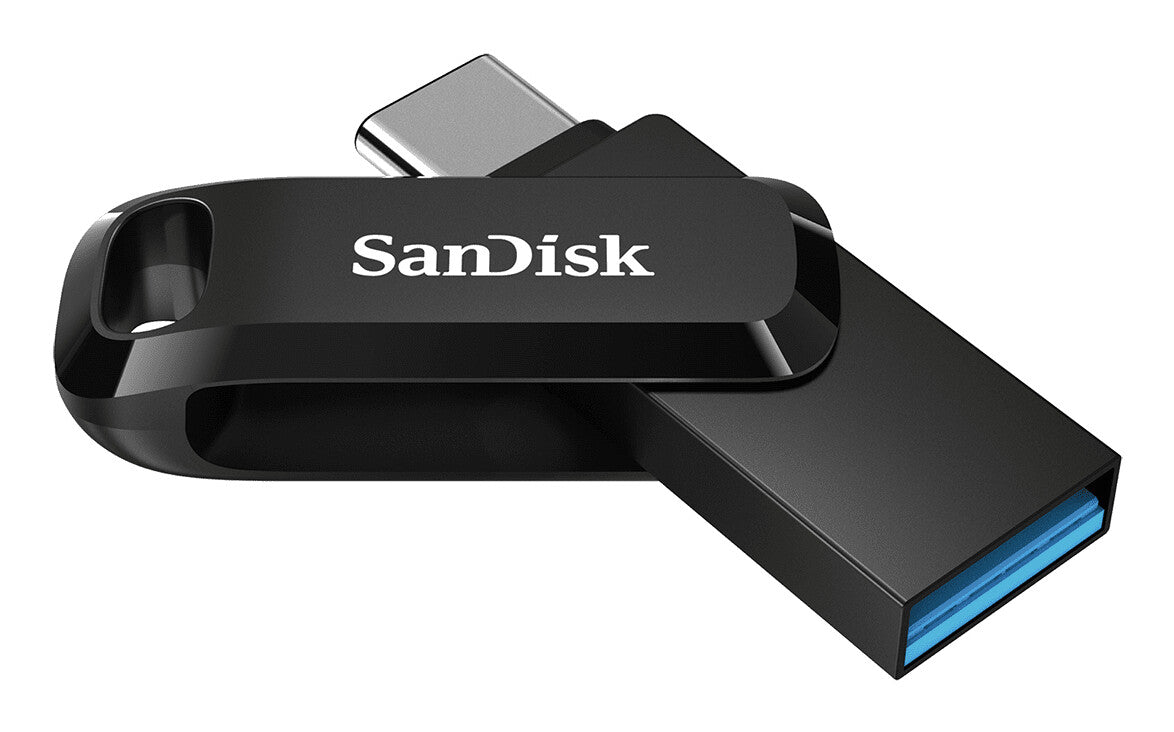 SanDisk Ultra Dual Drive Go USB-nøgle 32 GB USB Type-A / USB Type-C 3.2 Gen 1 (3.1 Gen 1) Sort