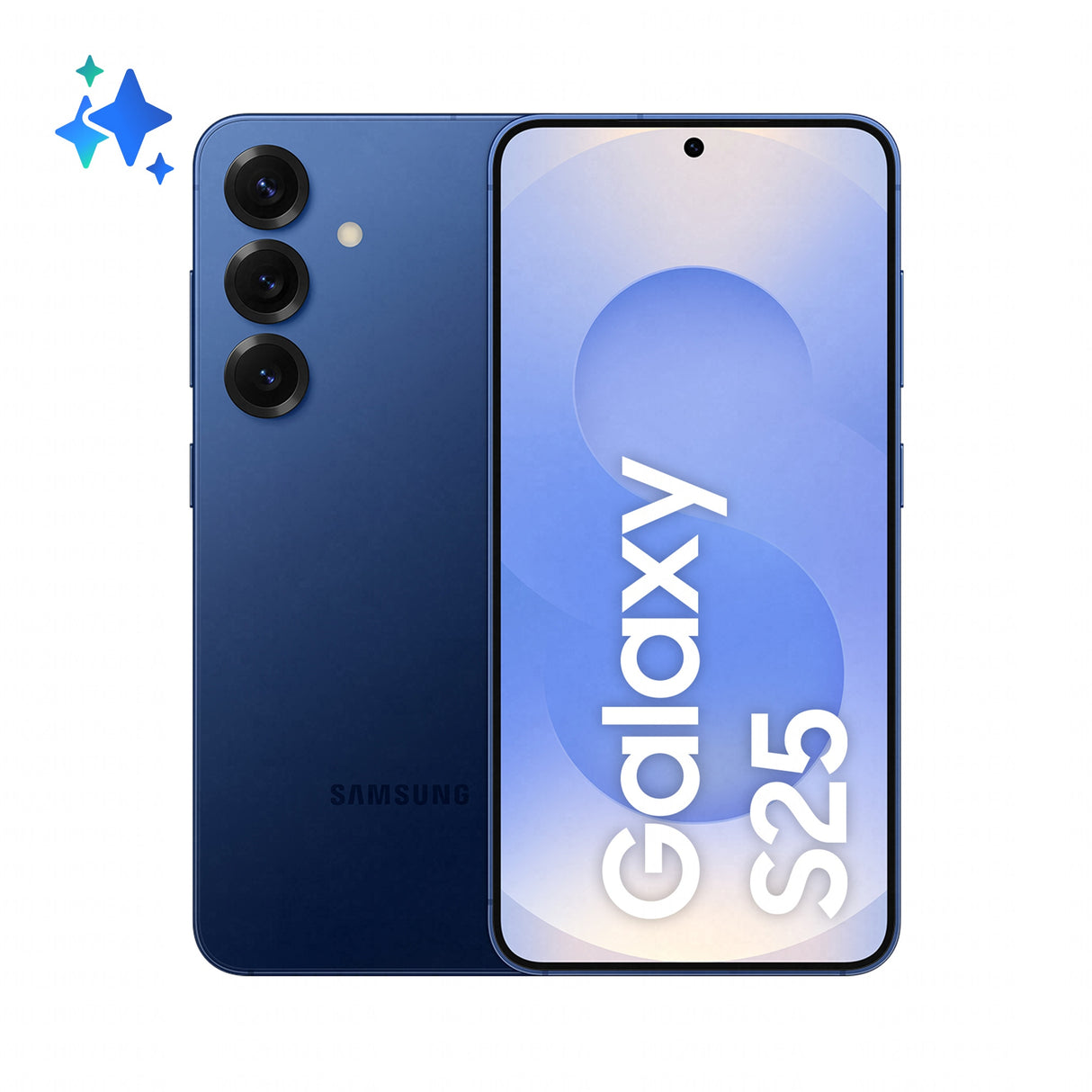 Samsung Galaxy S25 15,8 cm (6.2") Dual SIM Android 15 5G USB Type-C 12 GB 256 GB 4000 mAh Marineblå