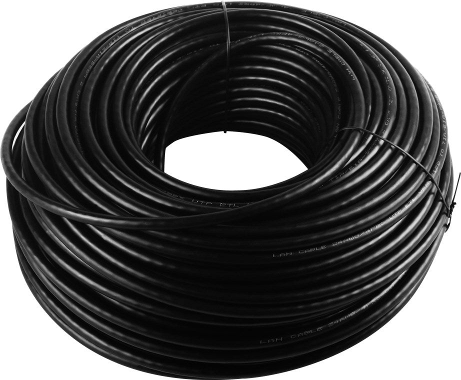 Goobay Outdoor Set CAT 6 U/UTP CCA 305m Black