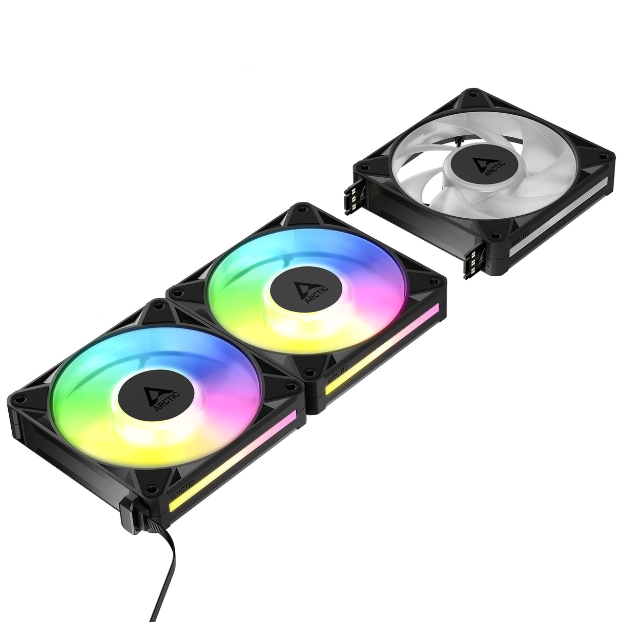 ARCTIC BioniX P14 A-RGB Computerkabinet Ventilator 14 cm Sort 3 stk