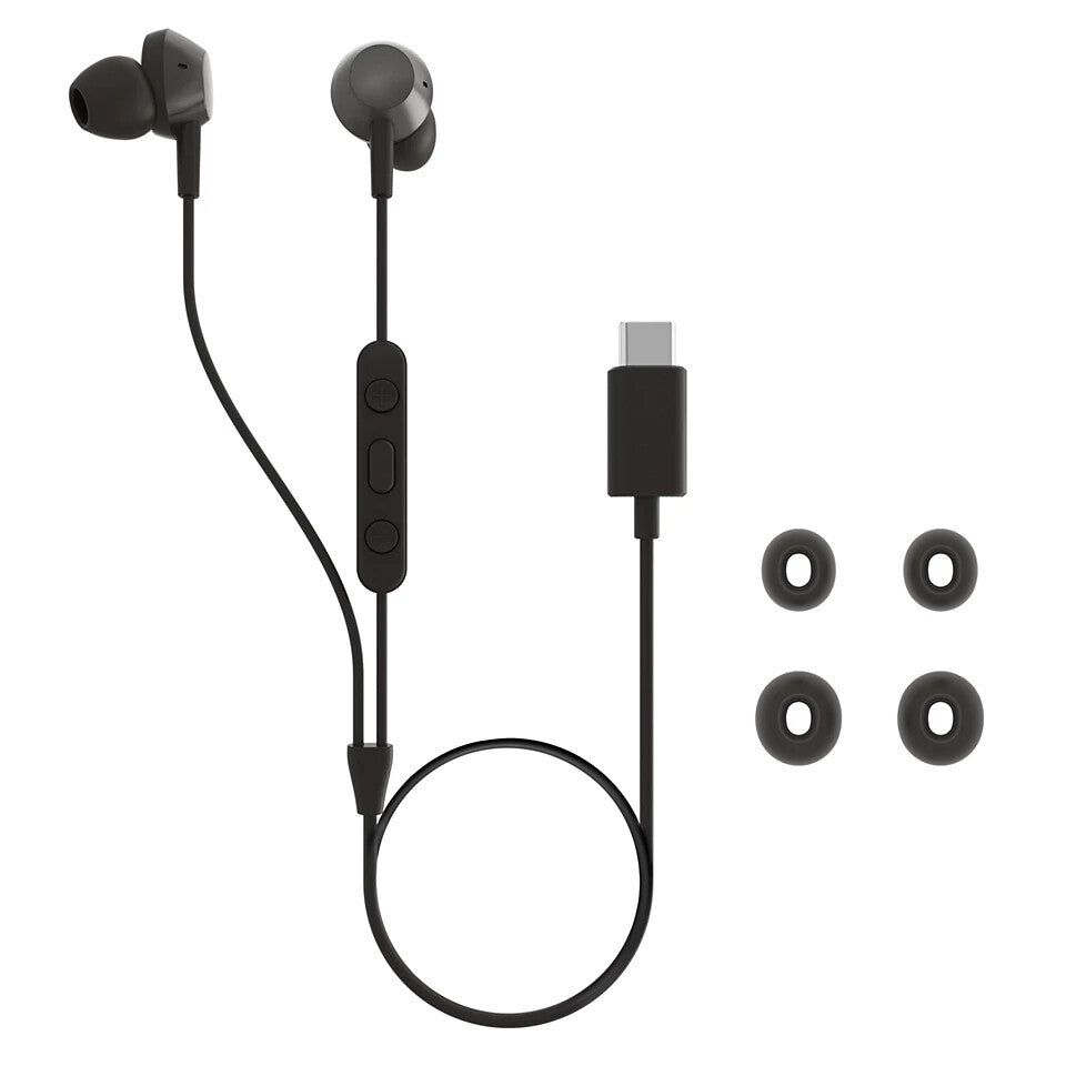 Philips TAE5008BK/00 hovedtelefoner/headset Ledningsført I ørerne Opkald/musik USB Type-C Sort
