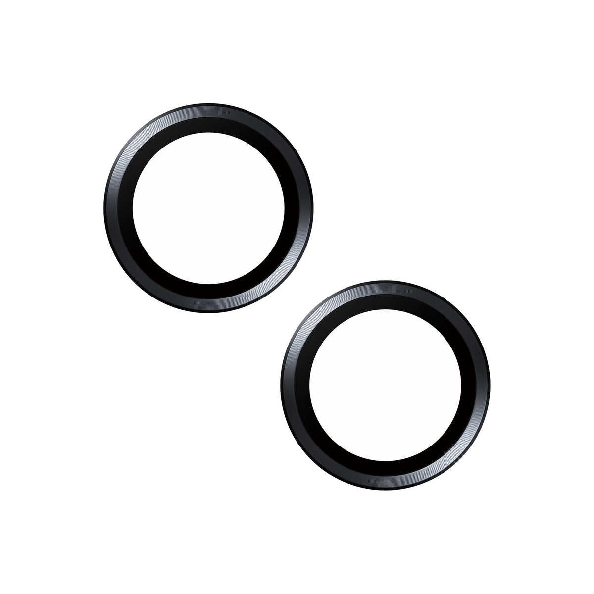 PanzerGlass ® Hoops® Kameralinsebeskytter Sort iPhone 15 | 15 Plus