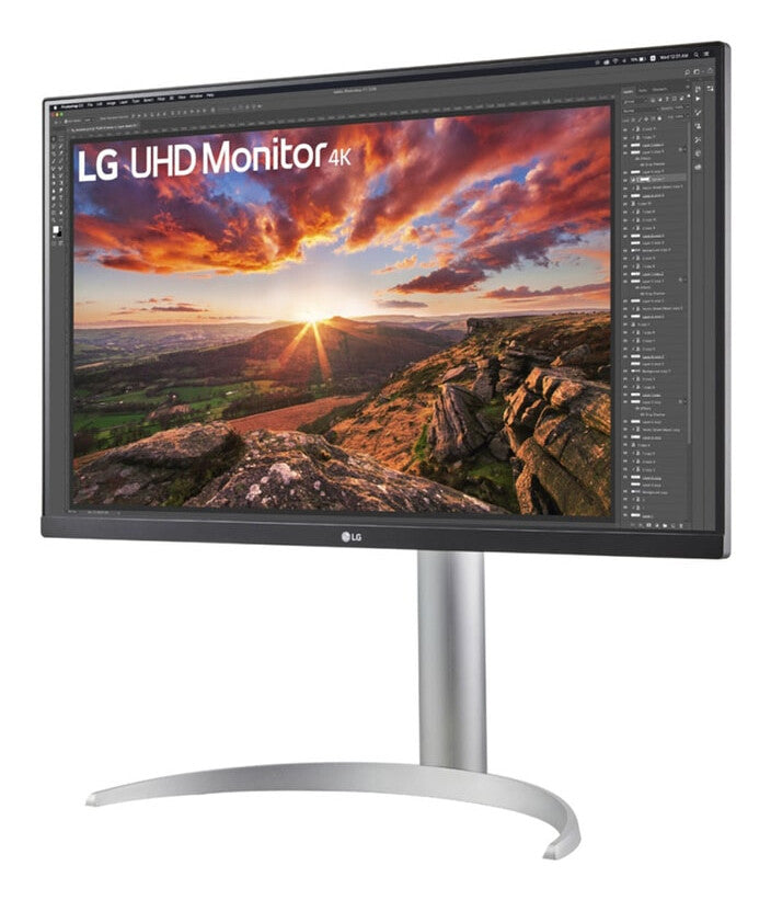 LG 27UP850K-W.AEU monitor computerskærm 68,6 cm (27") 3840 x 2160 pixel 4K Ultra HD LED Sort