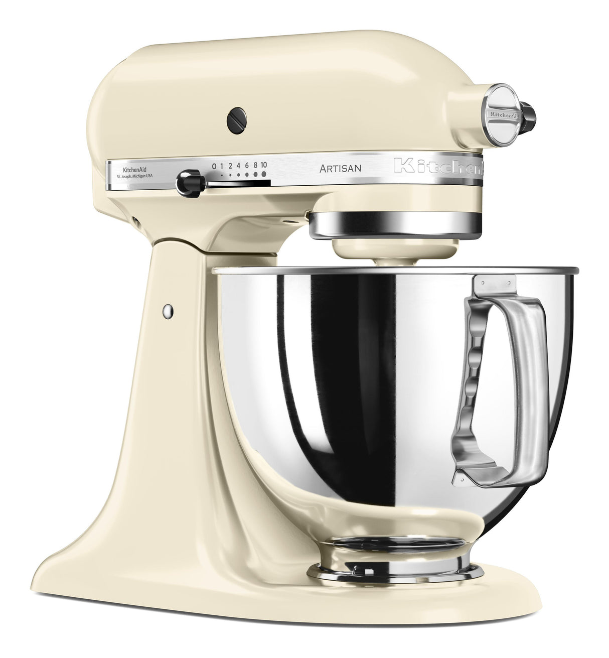 KitchenAid Artisan 5KSM125EAC Køkkenmaskine 4.8liter Fløde