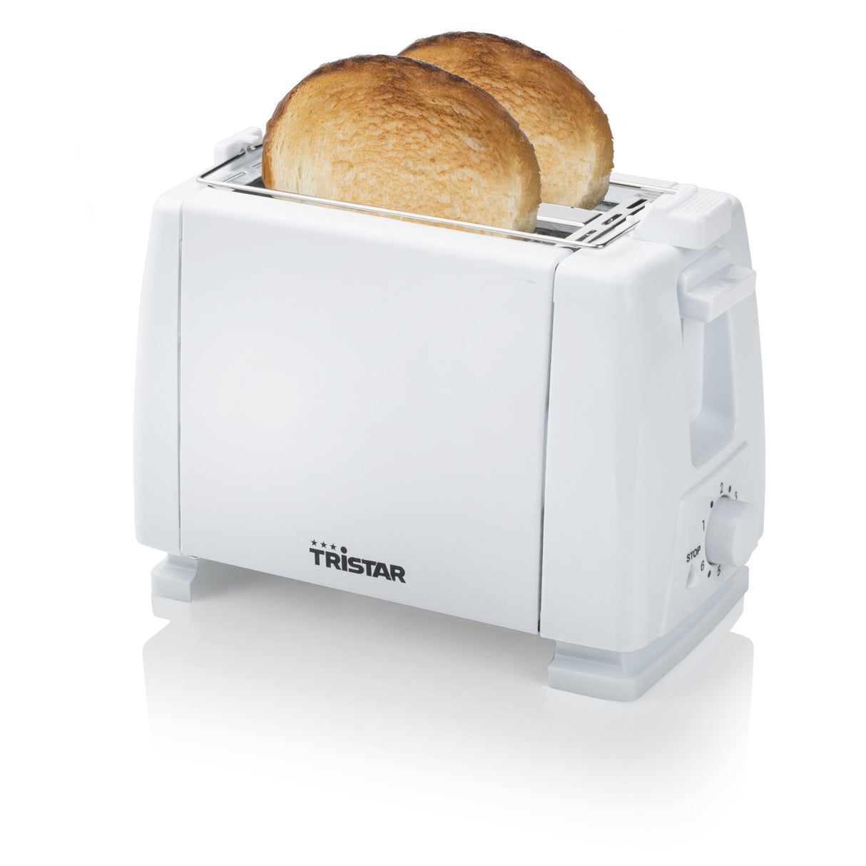 Tristar BR-1009 brødrister 6 2 skive(r) 650 W Hvid