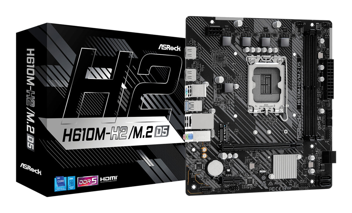 ASRock H610M-H2/M.2 D5 1700 mATX DDR5
