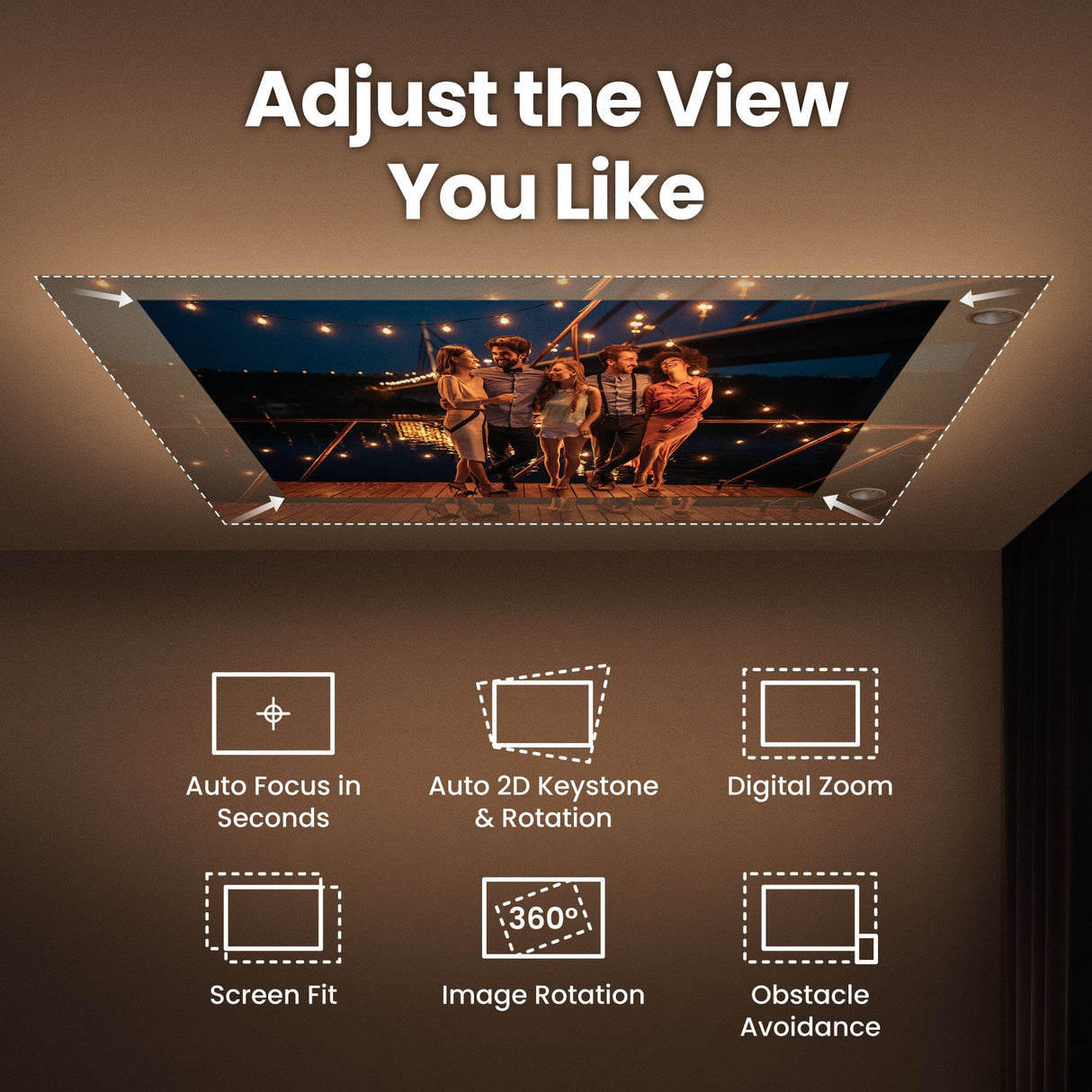 BenQ GV50 DLP-projektor Full HD USB-C HDMI