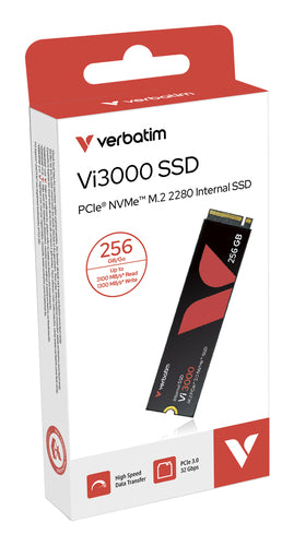 Verbatim SSD Vi3000 256GB M.2 PCI Express 3.0 x4 (NVMe)
