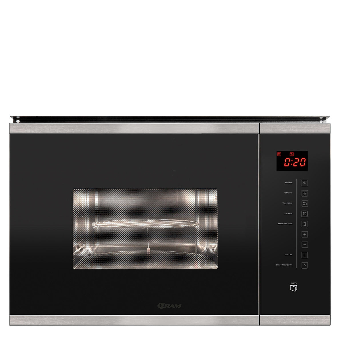 Gram IM 20614-90 X mikrobølgeovn Sort Kombination mikroovn Indbygget 25 L 900 W