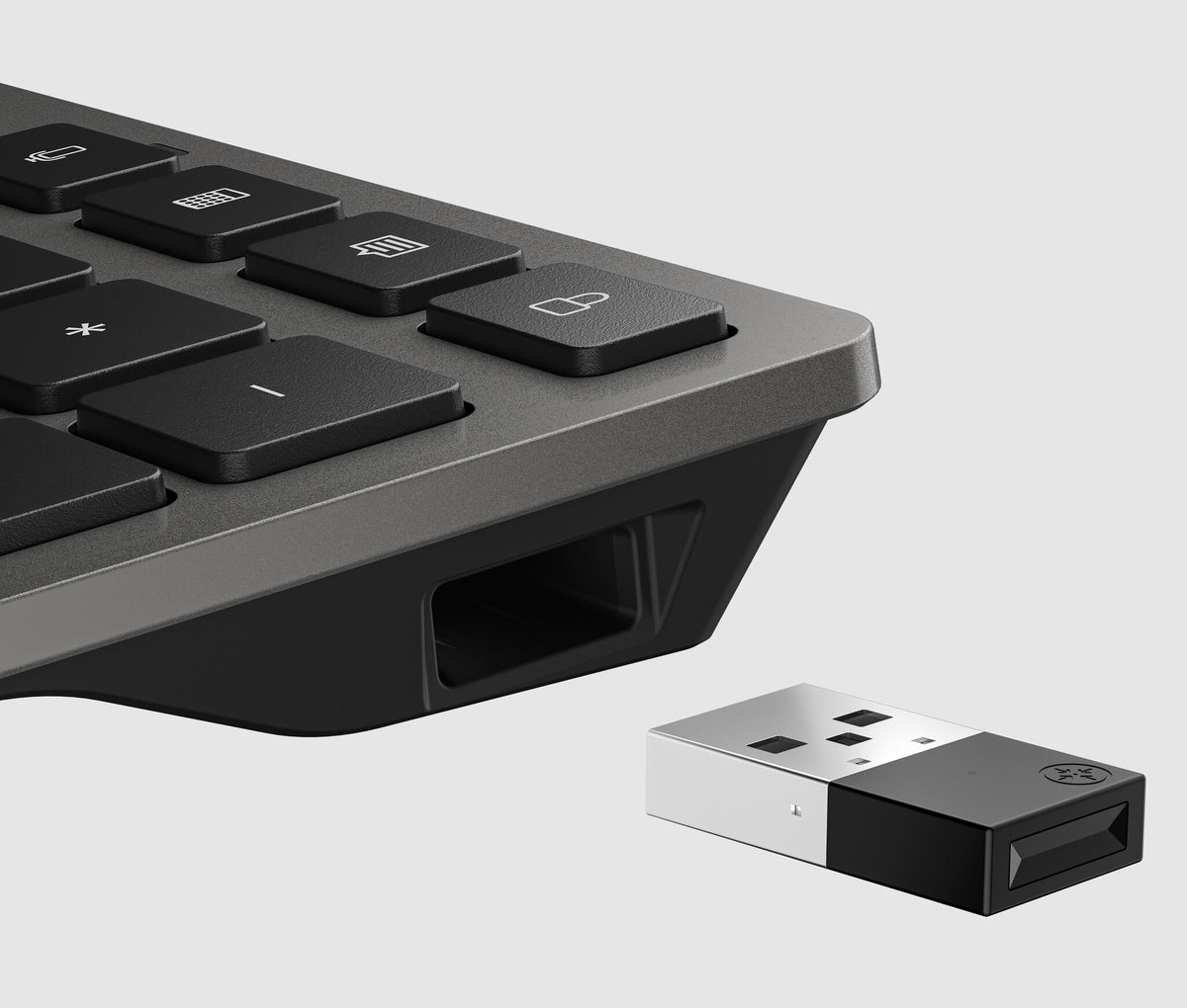 HP 725 Multi-Device Rechargeable Wireless Keyboard