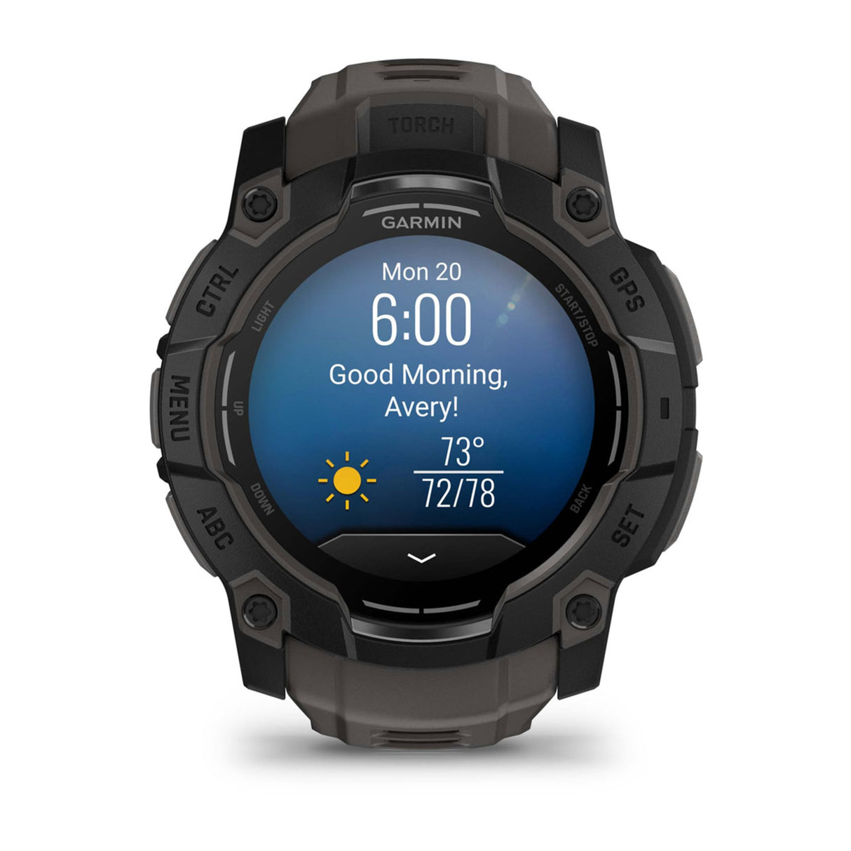 Garmin Instinct 3 AMOLED 50mm (sort/charcoal)