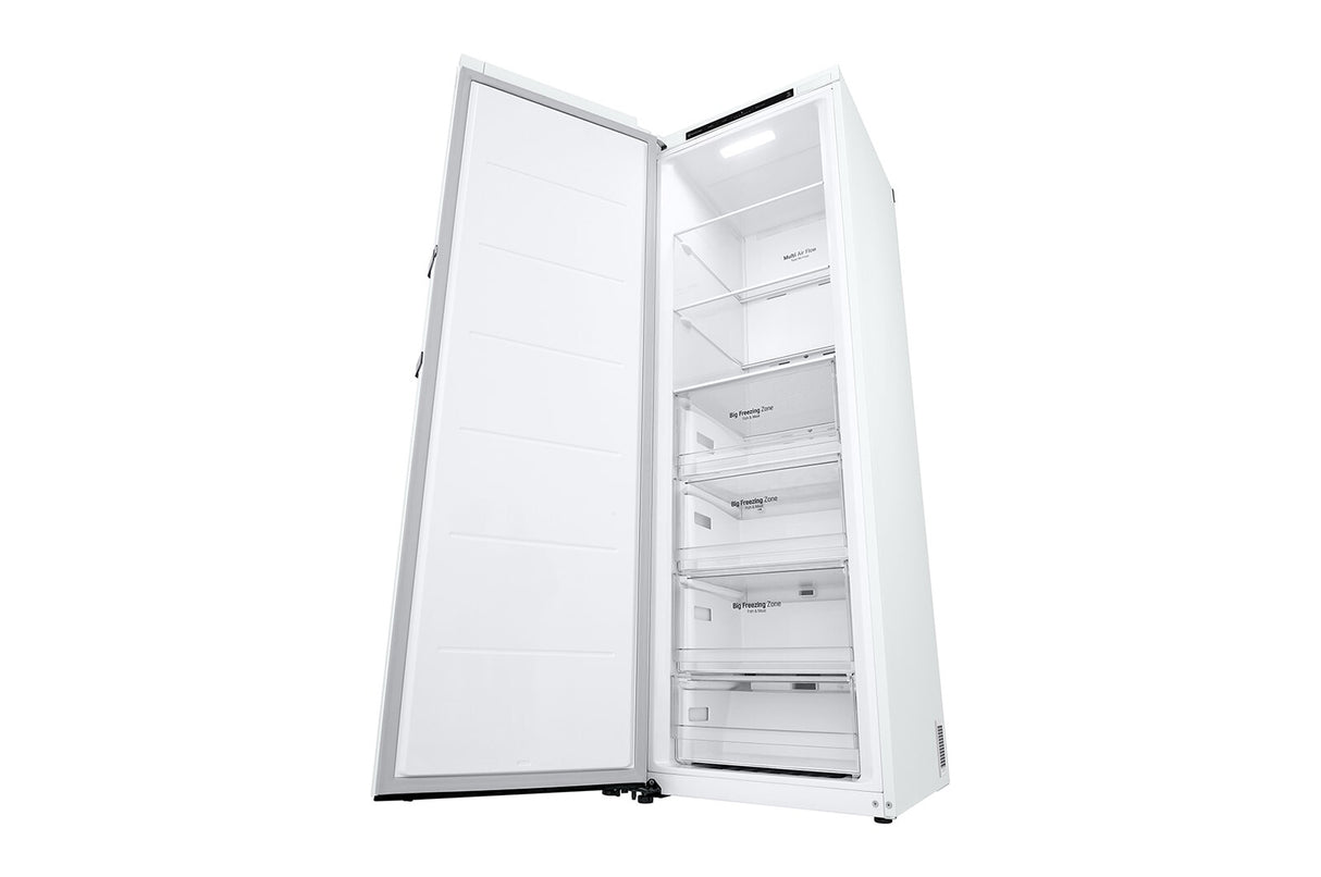 LG GFT41SWGSF fryser Stående fryser Fritstående 324 L Hvid