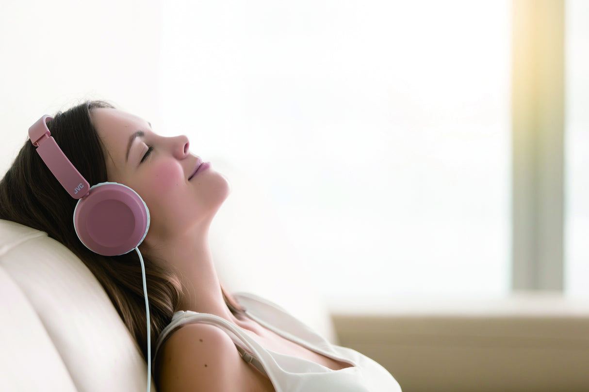 JVC HA-S31M-P Headset Ledningsført Opkald/musik Lyserød