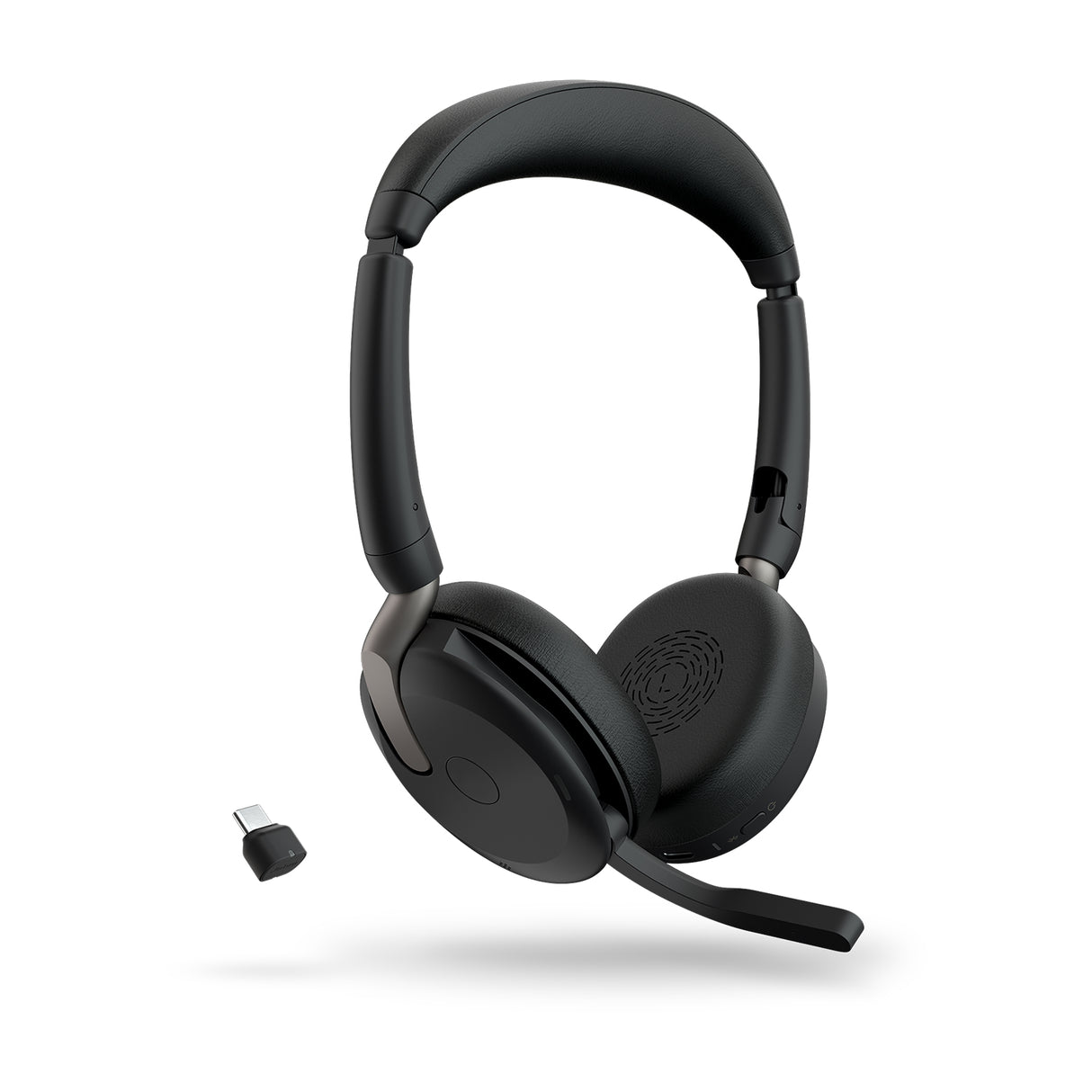 Jabra Evolve2 65 Flex Headset Trådløs Kontor/Callcenter USB Type-C Bluetooth