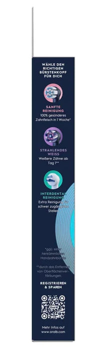 Oral-B iO Ultimate Clean Børstehoveder Sort, 6 stk.