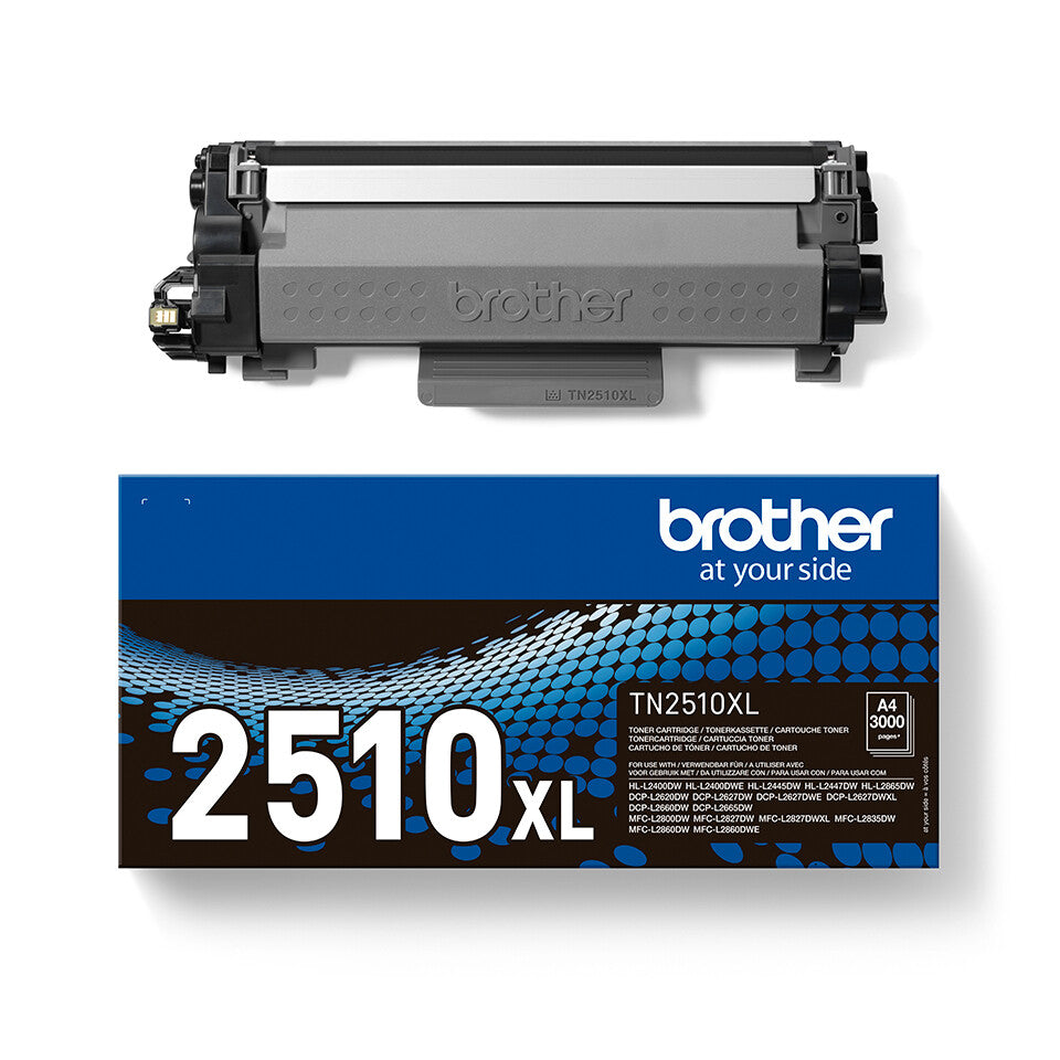 Brother TN-2510XL tonerpatron 1 stk Original Sort