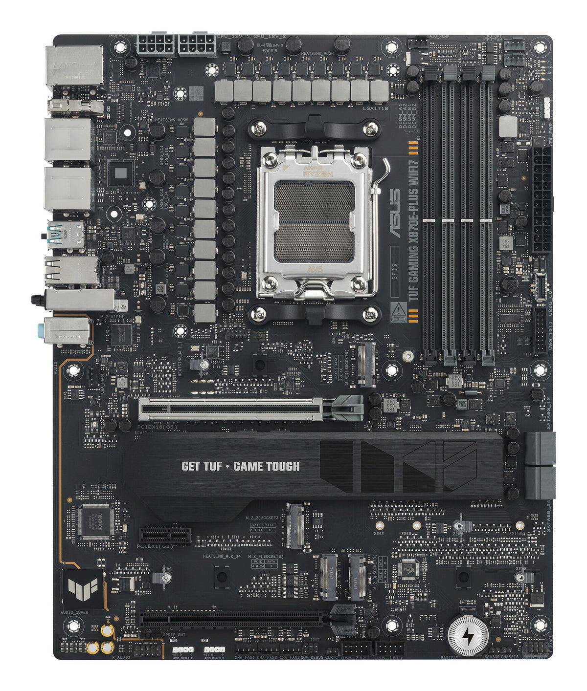 ASUS TUF GAMING X870E-PLUS WIFI7 AMD X870E Socket AM5 ATX