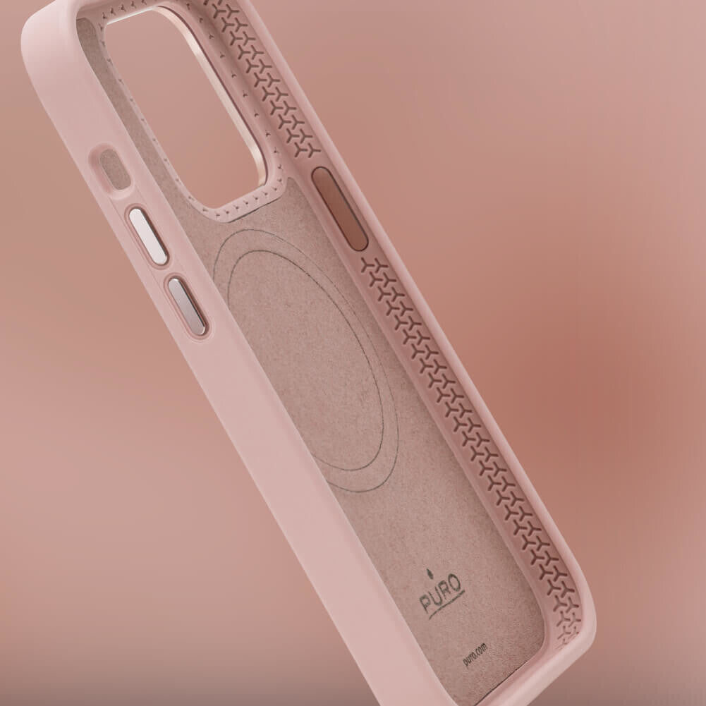 PURO PUIPC15P61ICONMPROSE mobiltelefon etui 15,5 cm (6.1") Cover Lyserød