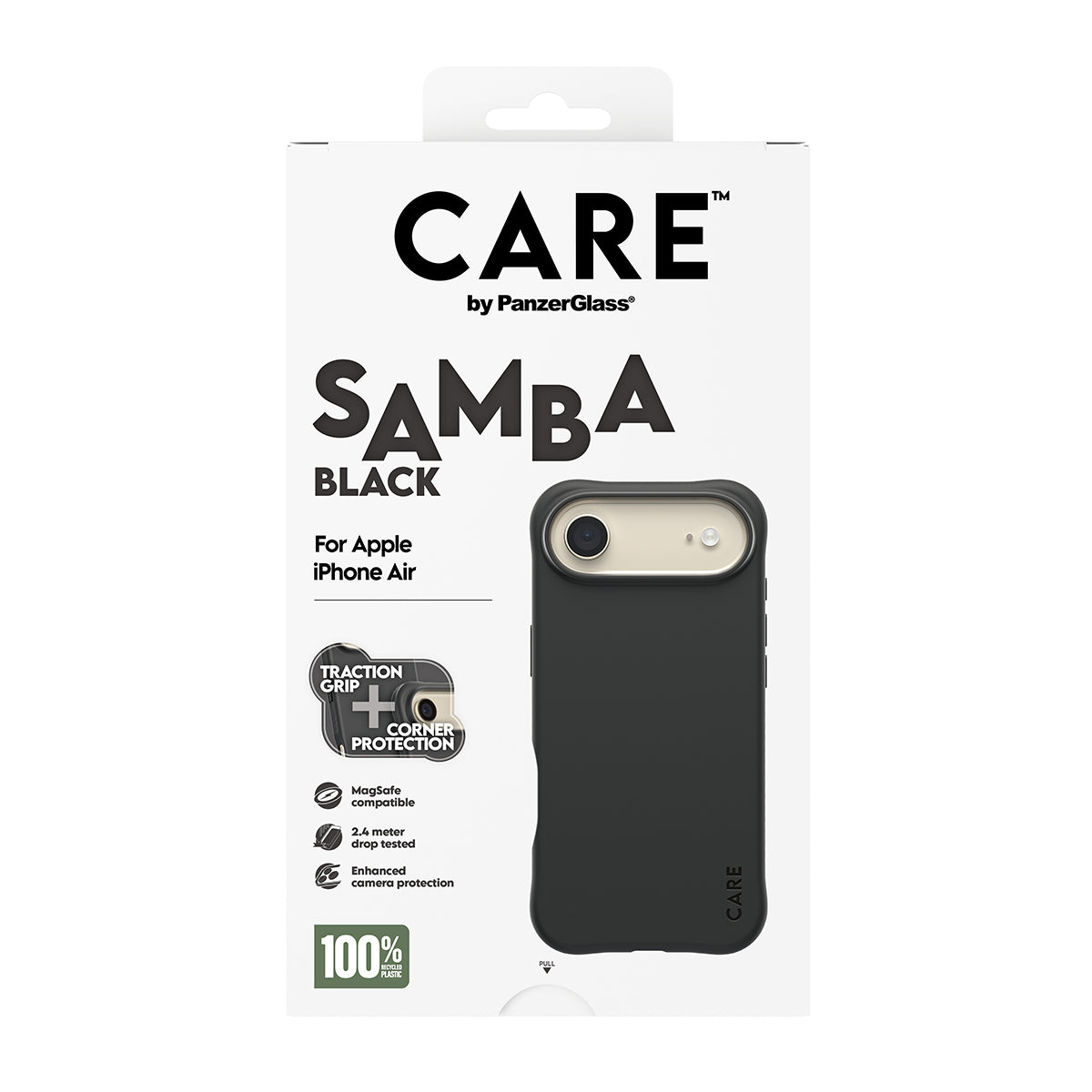 PanzerGlass CARE by ® Fashionable Case Samba Sort m. MagSafe iPhone Air