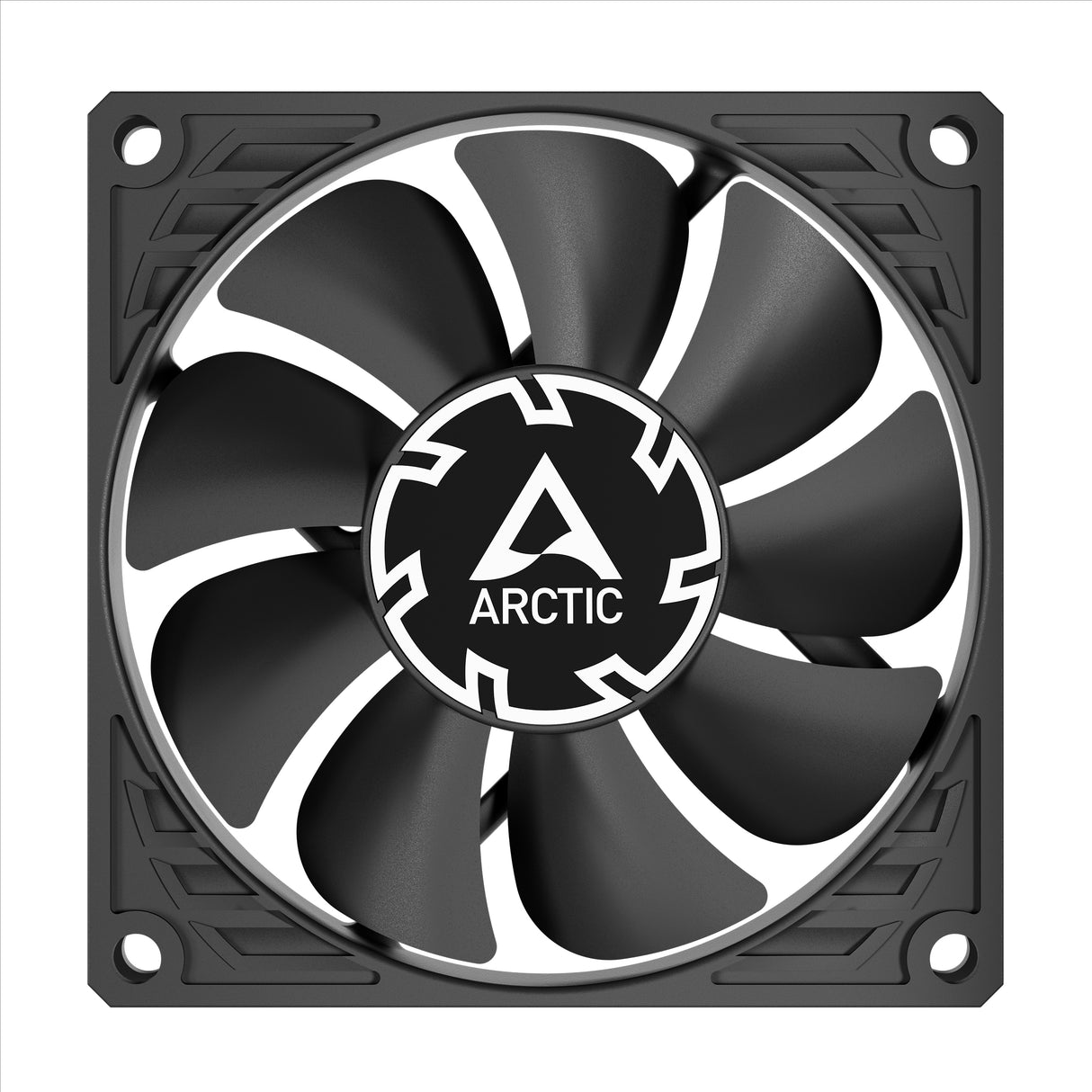 ARCTIC P8 Slim PWM PST Fan 1-pack Sort 80 mm