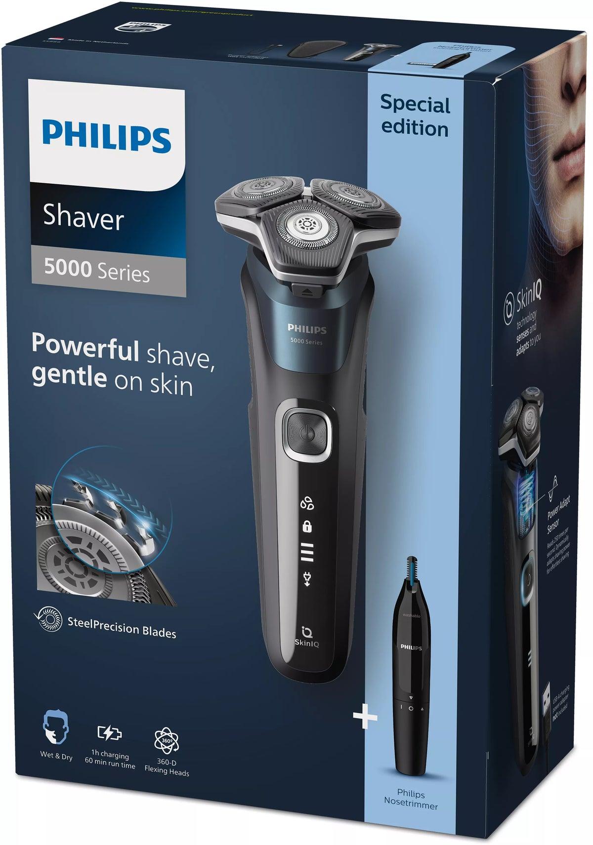 Philips S5889/11 herreshaver og næsetrimmer