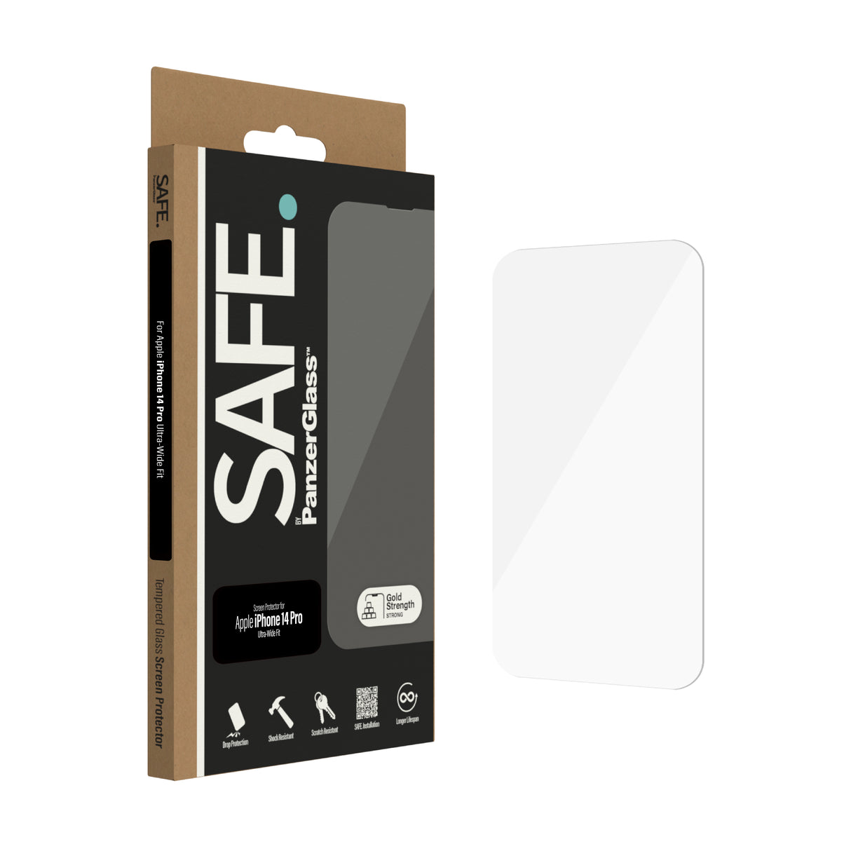 SAFE. iPhone 14 Pro UWF Screen Protector Glass