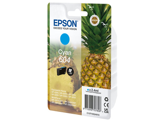 Epson 604 blækpatron 1 stk Original Standard udbytte Blå