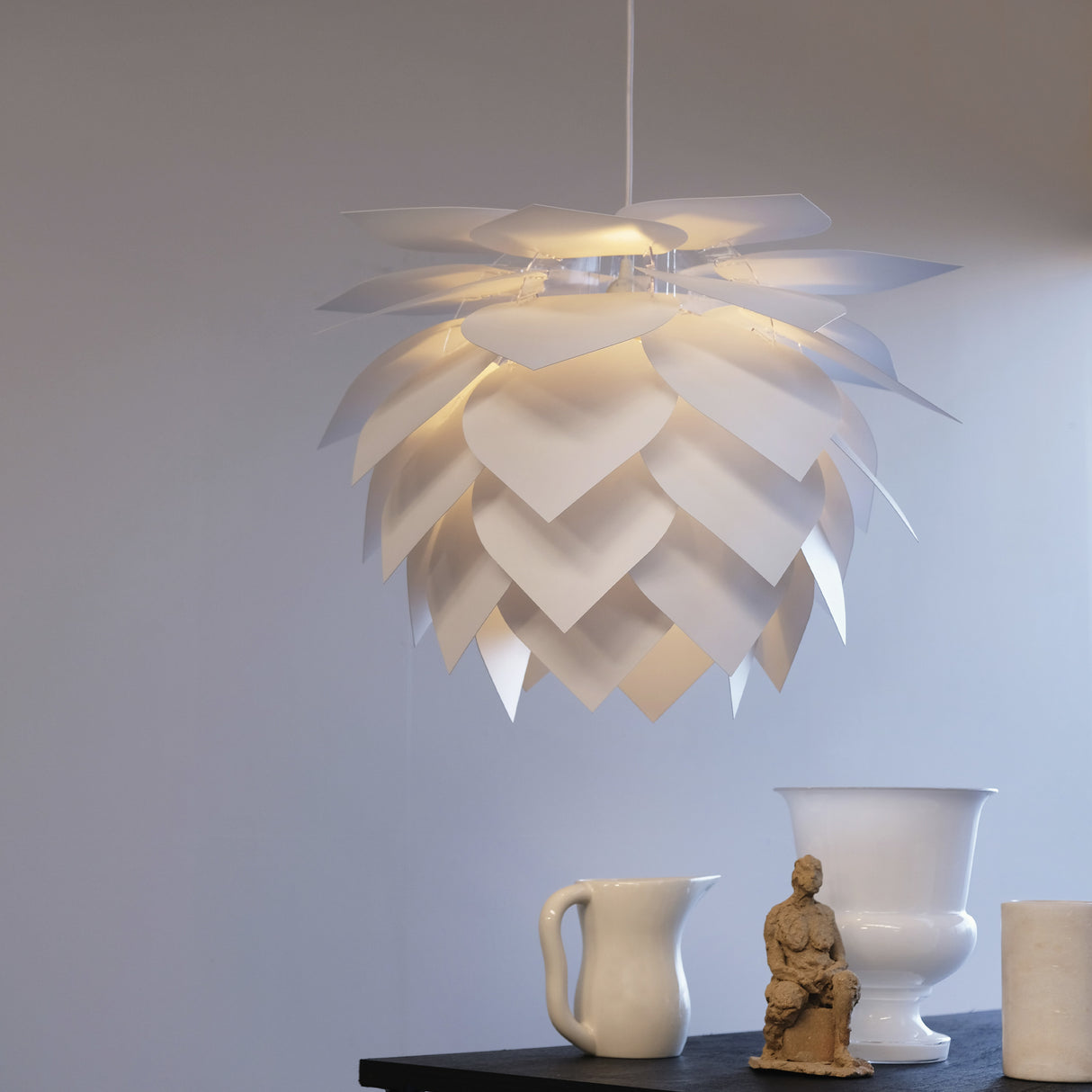 Dyberg Larsen Illumin DripDrop hvid pendel