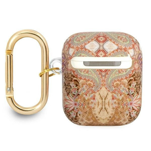 Guess GUA2HHFLD AirPods cover guld/guld Paisley Strap Collection