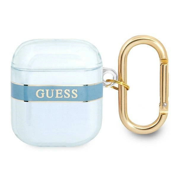 Guess GUA2HHTSB AirPods cover blå/blå Strap Collection