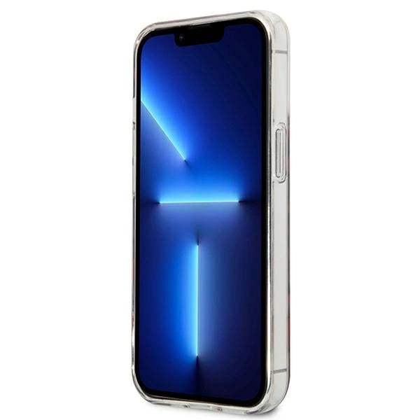 Guess GUHCP13LHSLEOR iPhone 13 Pro / 13 6.1" rød/rød hardcase Leopard