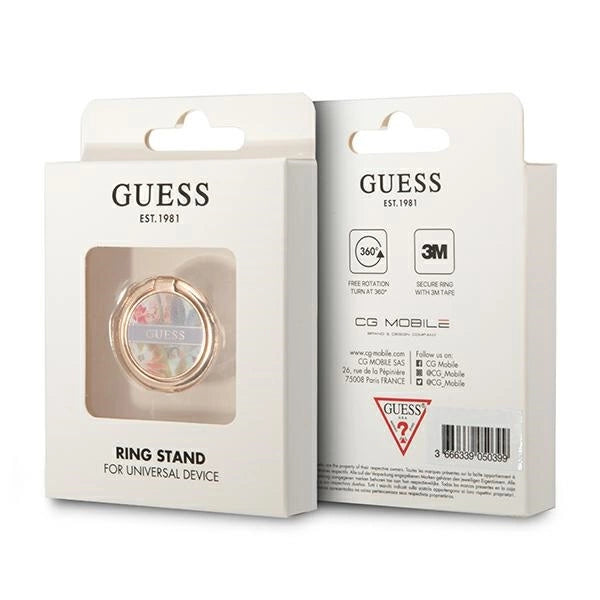 Guess Ring stand GURSHCHMAU lilla/ lilla blomst
