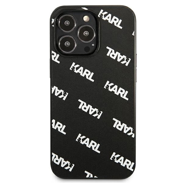 Karl Lagerfeld KLHCP13LPULMBK3 iPhone 13 Pro / 13 6,1" hardcase sort Allover
