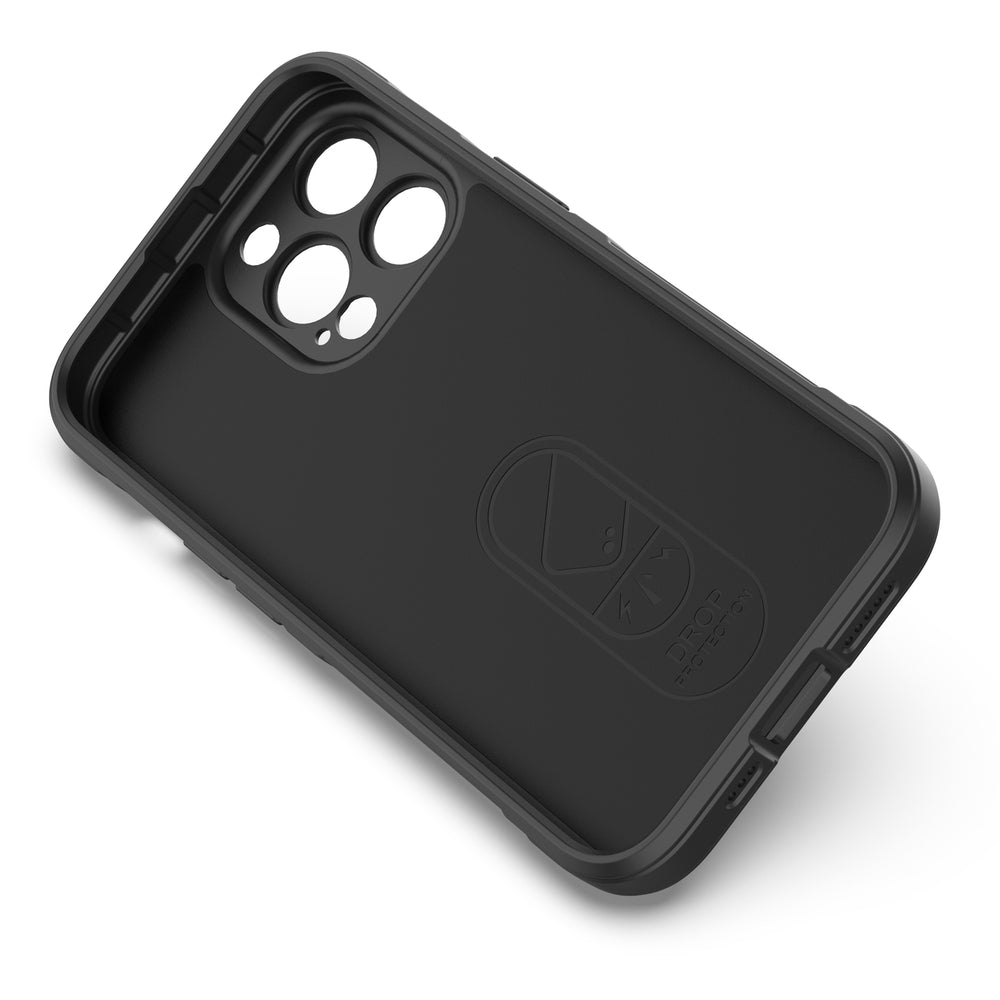 Magic Shield Case til iPhone 13 Pro fleksibelt pansret cover sort