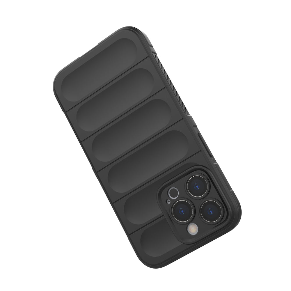 Magic Shield Case til iPhone 13 Pro fleksibelt pansret cover sort