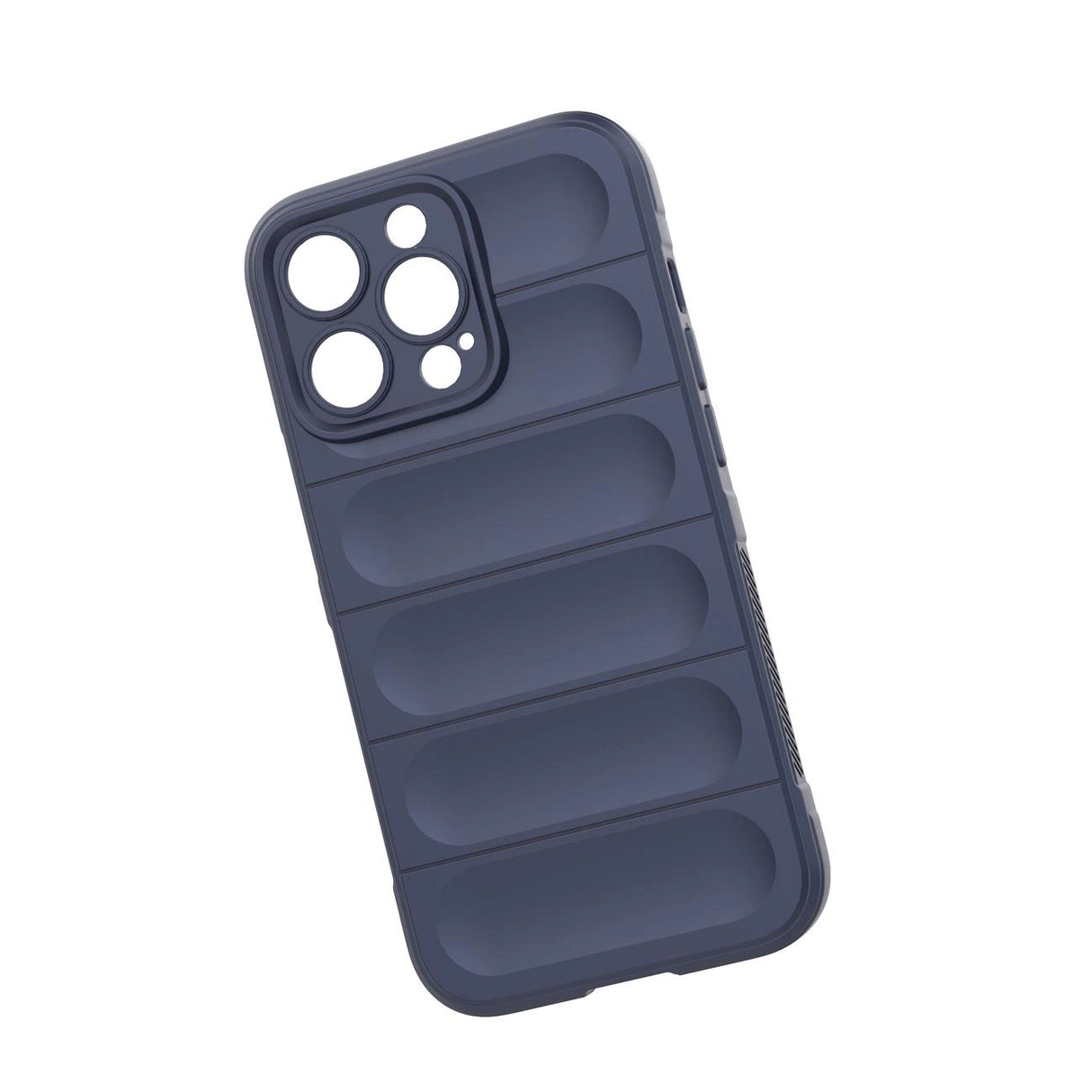Magic Shield Case for iPhone 13 Pro Max fleksibelt pansret sag mørk blå