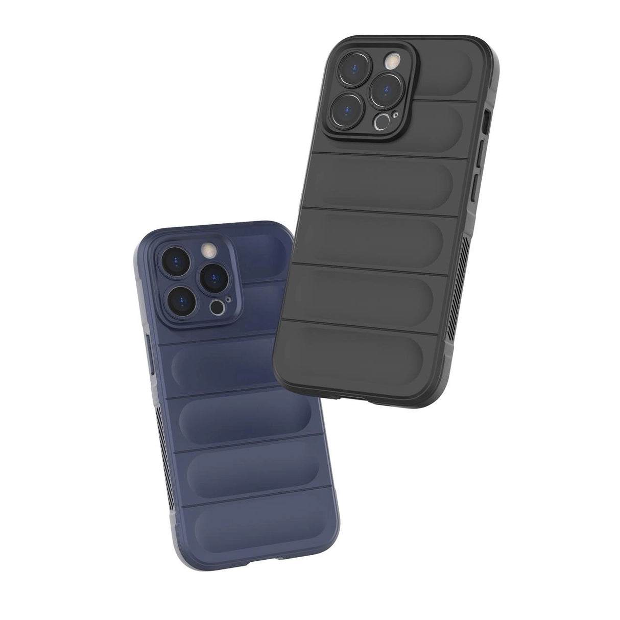 Magic Shield Case til iPhone 13 Pro Max fleksibelt pansret cover lysblå