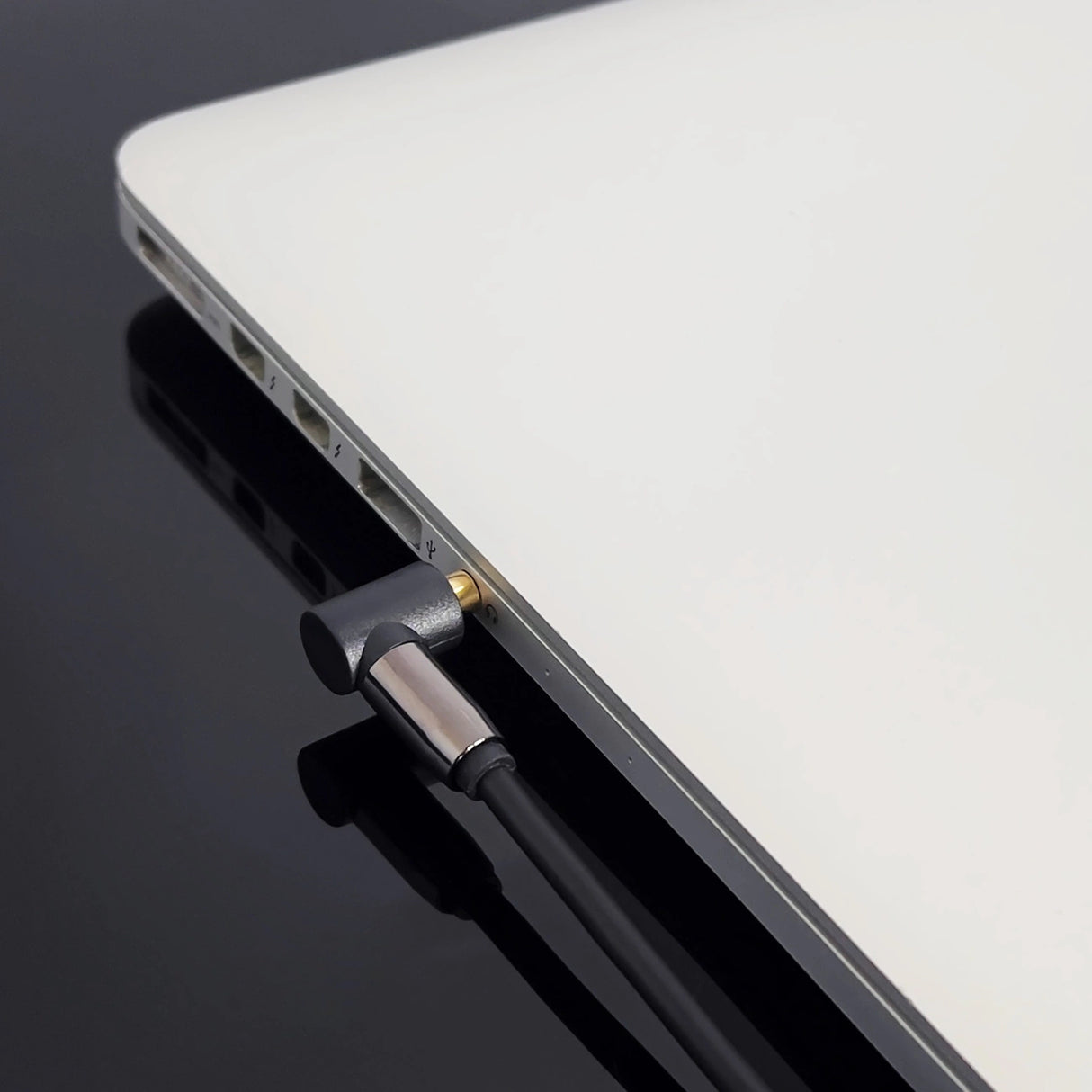 Wozinsky AUX-kabel vinklet (mand-mand) mini jack-kabel 2 m sort