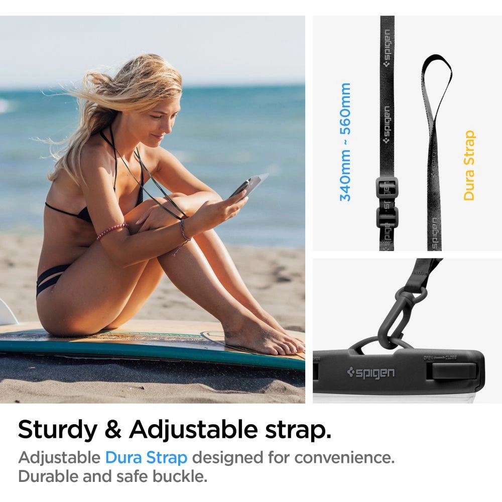 Spigen Aqua Shield A601 Case Waterproof IPX8 - Gennemsigtig